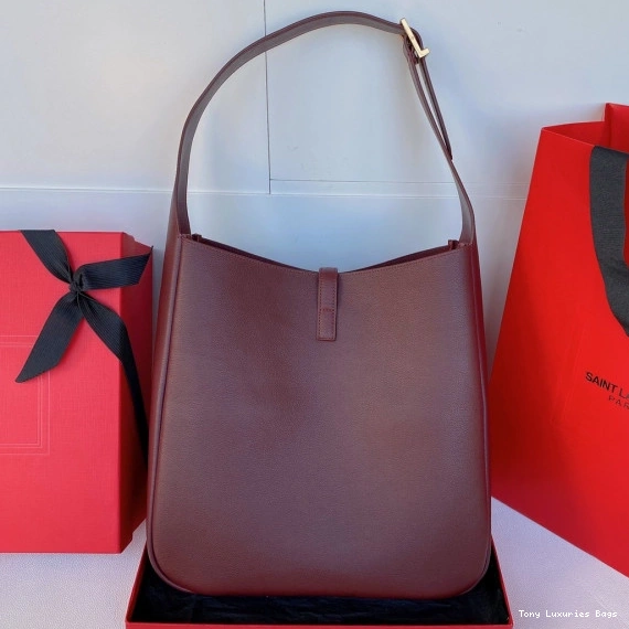 Tony Luxuries LARGE BAG - À SOFT YSL LE 7 5 30x31x13cm HOBO 0807